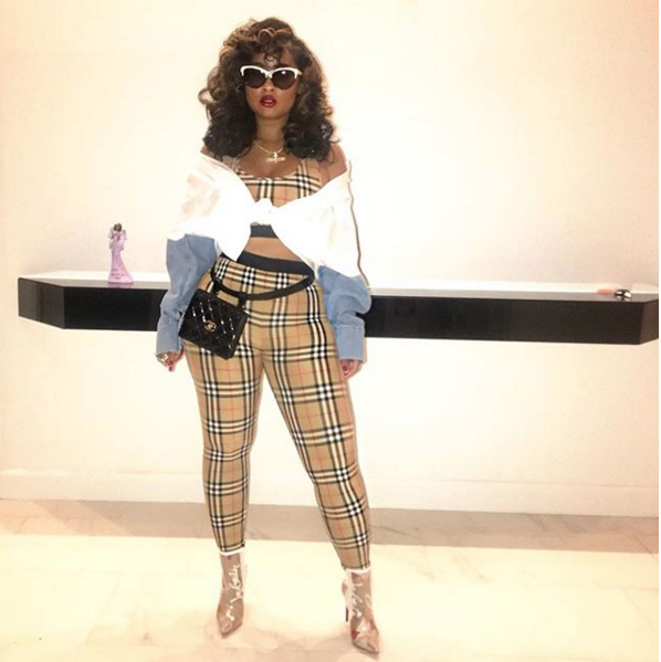 8 Splurge on Burberry Leggings, as Spied on Tammy Rivera and