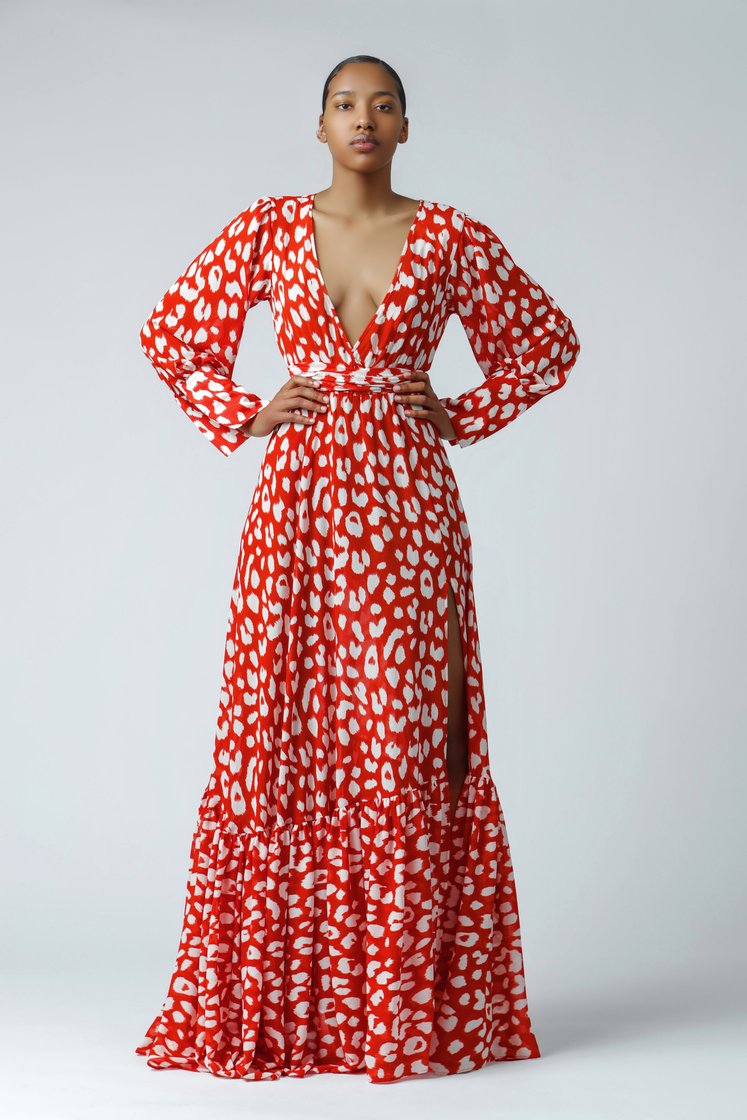 Bomb Product of the Day: Hanifa’s Red Printed ‘Alia’ Dress! – Fashion ...