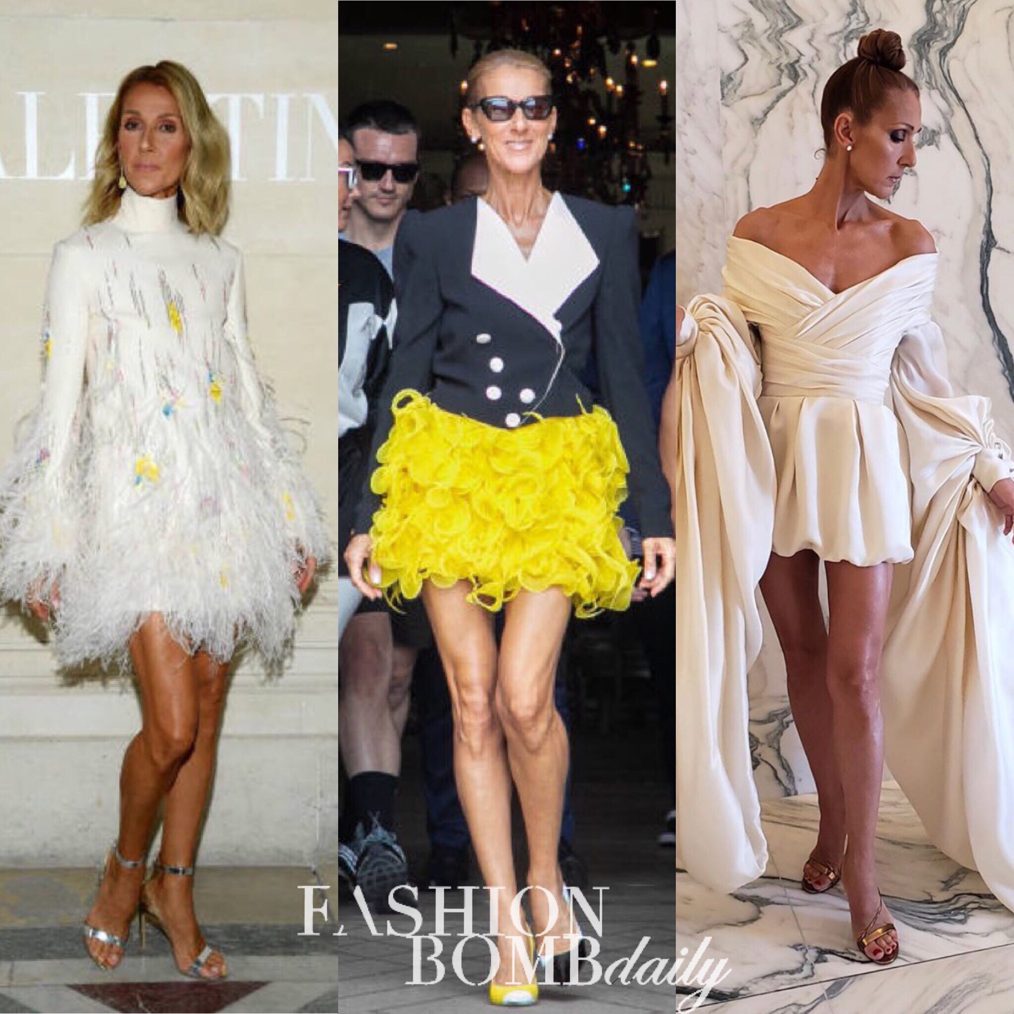 Celine Dion's Best Style Moments from Paris Fall 2019 Couture Fashion Week  – Fashion Bomb Daily