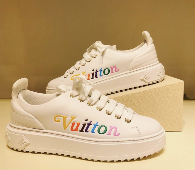 Bomb Product of the Day: Louis Vuitton Time Out Sneakers – Fashion Bomb ...