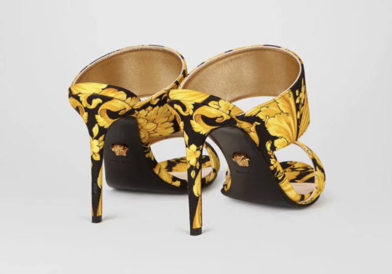 Bomb Product of the Day: Versace Baroque SS’92 Print Mules – Fashion ...