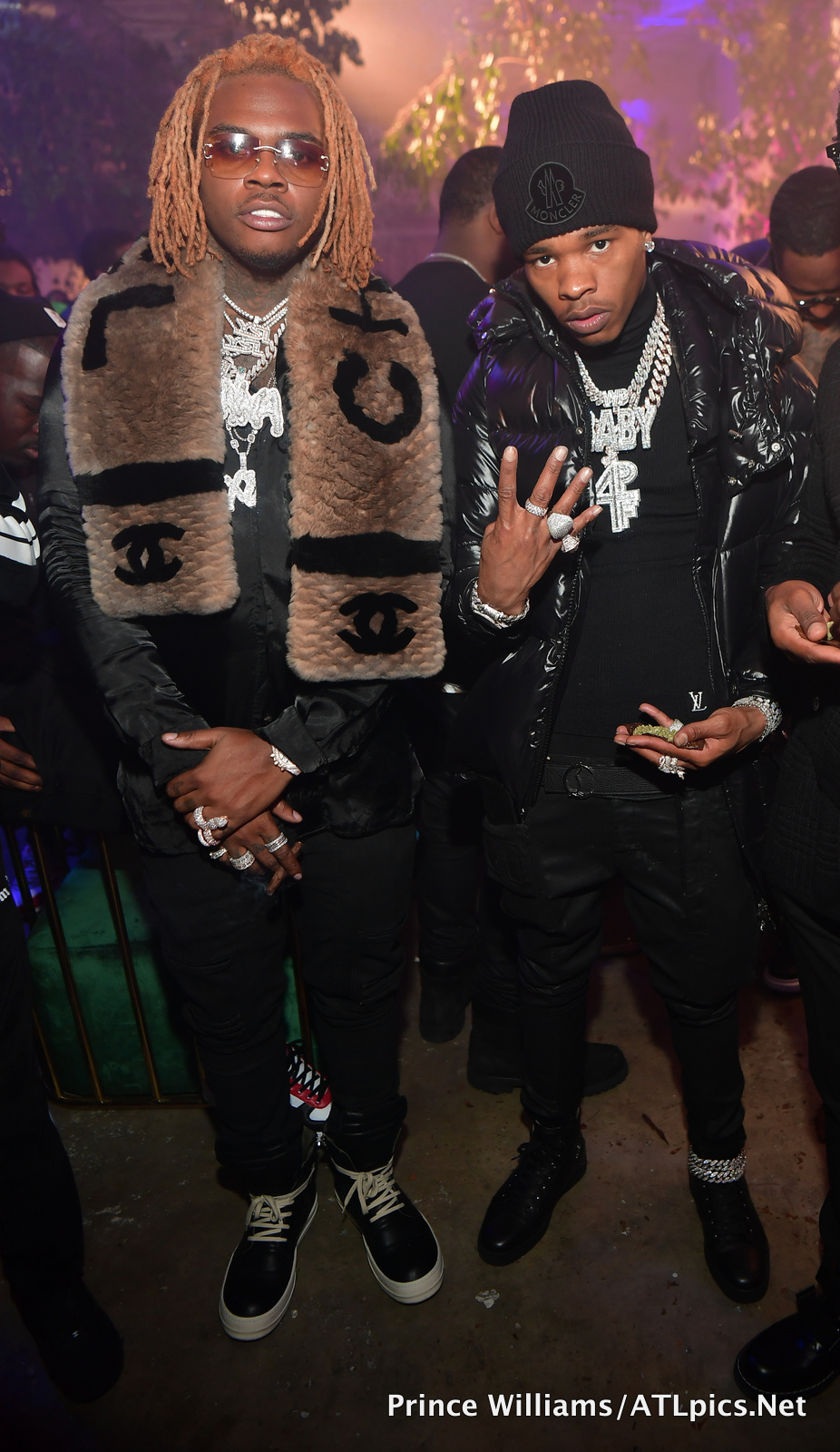 Lil Baby Ends His Birthday Weekend In a Mesh Louis Vuitton Jacket & Skate  Sneakers