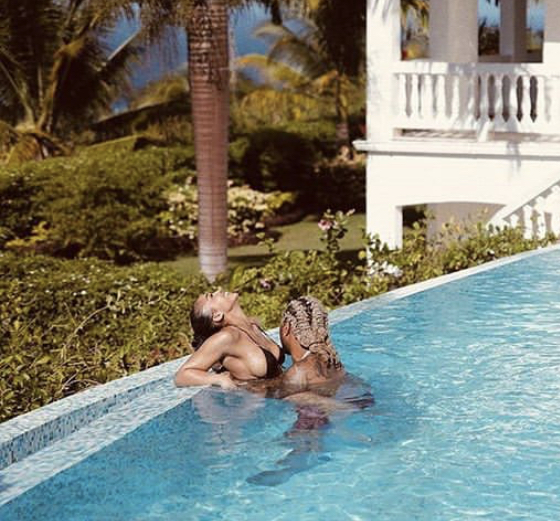 HellooHannah Instagram: Christian Dior Bathing Suit Vacation