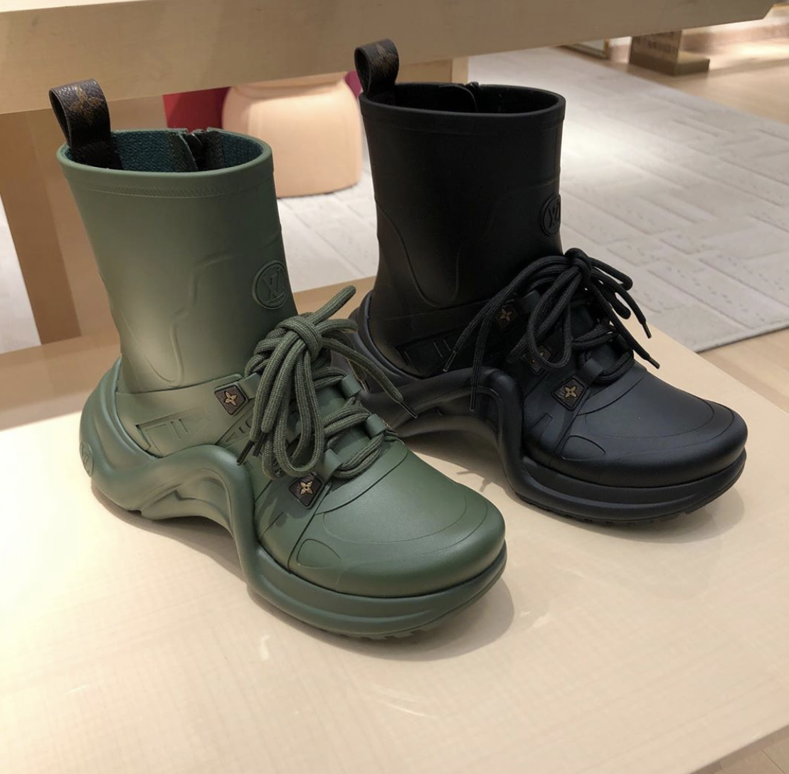 Louis Vuitton's Rain Boots Make Getting Caught In The Rain Fun Again