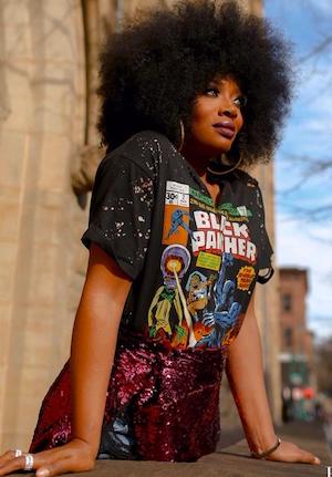 Yandy Smith for Fashion Bomb Daily Black Panther