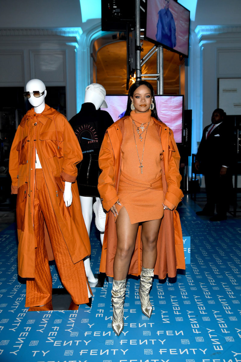 Rihanna Launches Fenty Collection at Bergdorf Goodman During NYFW ...