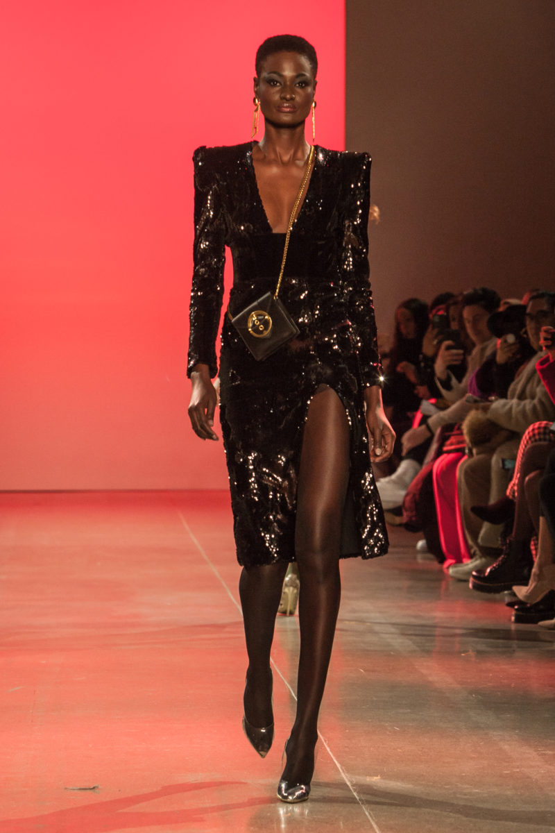 Show Review: Sergio Hudson Fall 2020 Channels Pebbles and 80’s / 90’s R ...