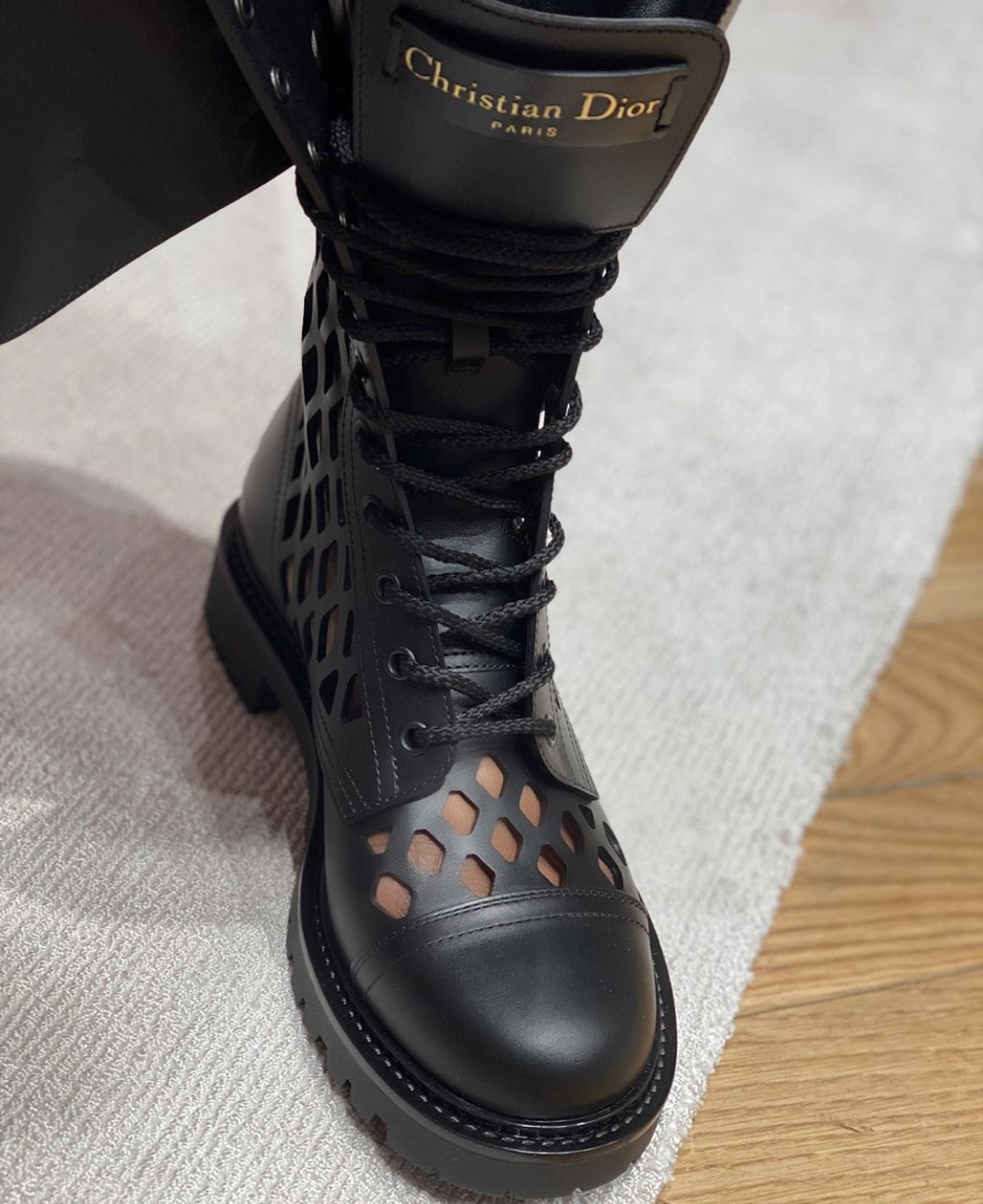 Accor for example believe Bomb Product of the Day: Fishnet Cutout D-Trap Boots by Dior