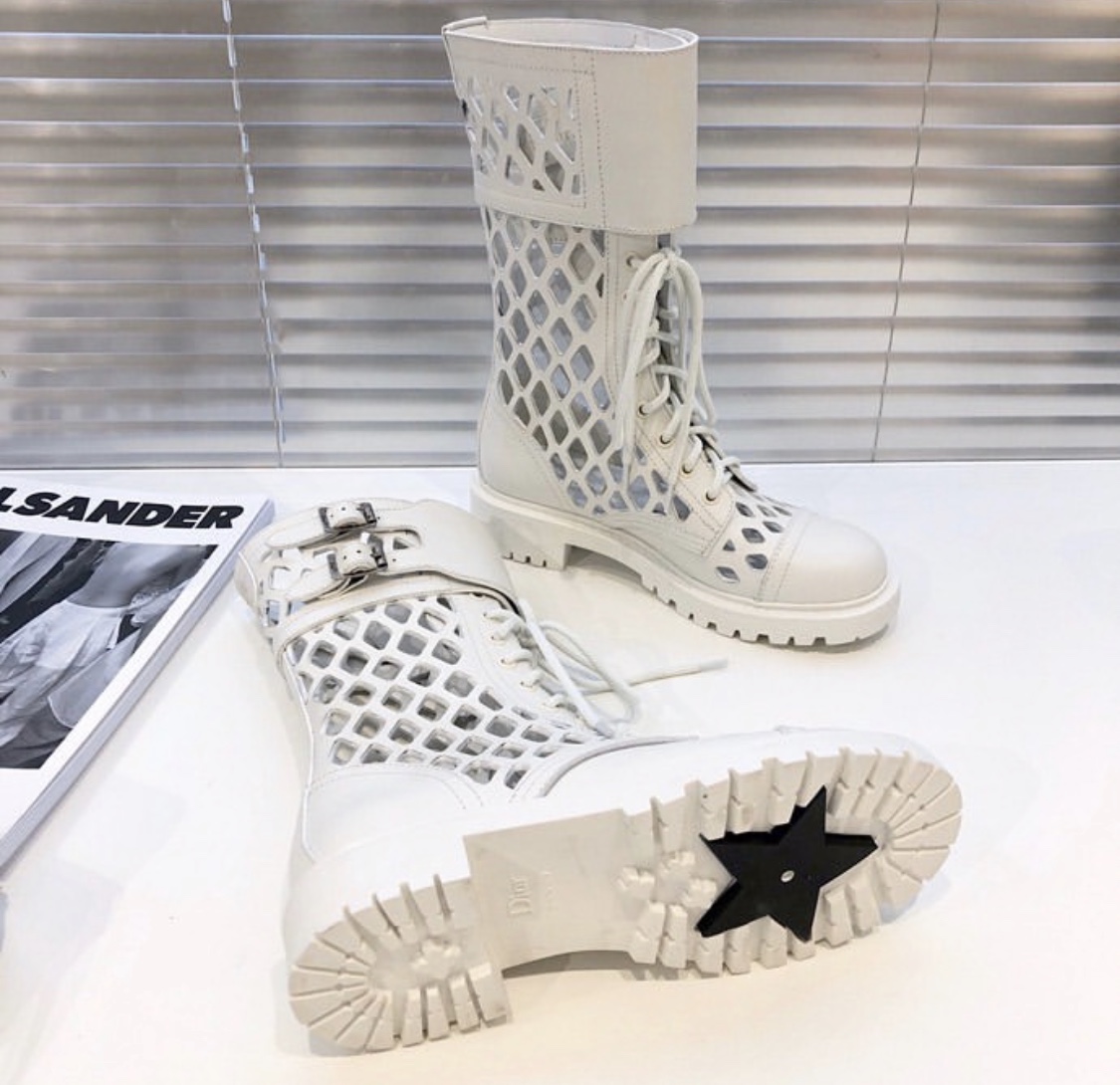 Bomb_Product_of_the_Day_Fishnet_Cutout_D-Trap_Boot_by_Dior
