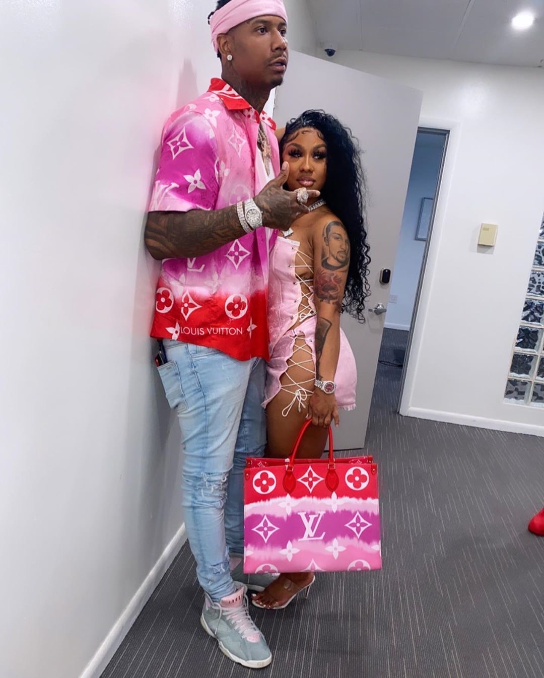Moneybagg Yo Outfit from November 1, 2020