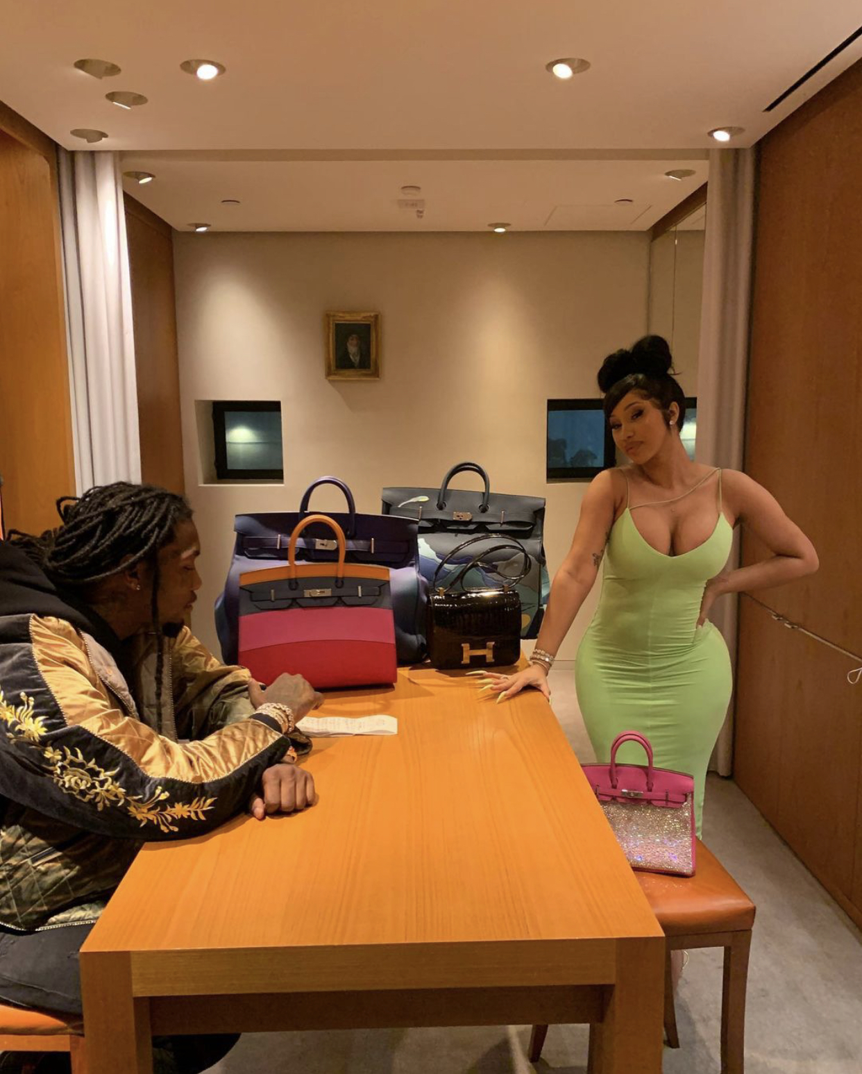 Black People Having Access to Luxury Shouldn't Be a Debate': Cardi B and  Offset Weigh In on Hermés Birkin Bag Discussions on Social Media – Fashion  Bomb Daily