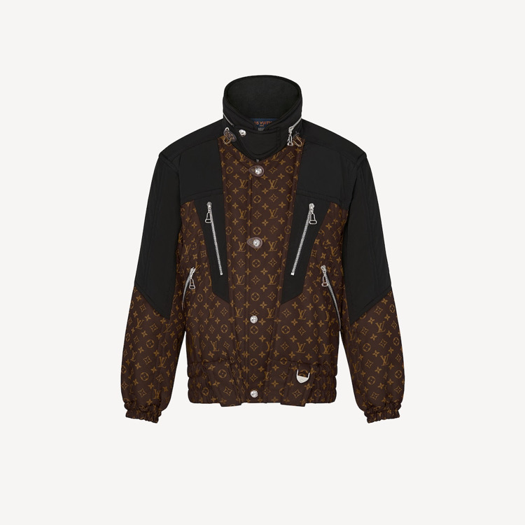 Varsity BlackAF Kenya Barris Louis Vuitton Jacket - Jackets Masters