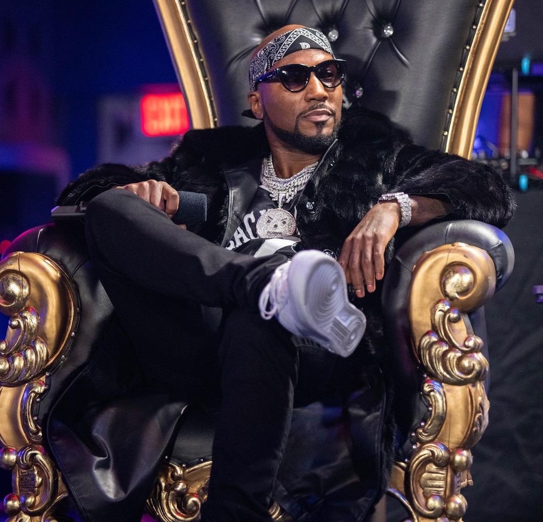 Jeezy wears Custom Black Mink Coat from The Fur and Leather Centre