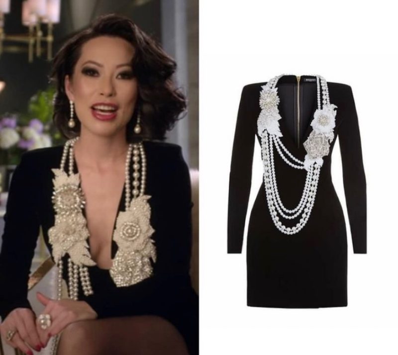 Bling Empire's Christine Chiu Wore a Gorgeous Maison Met Dress for
