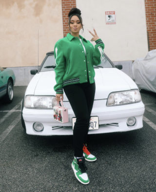 Celebs Cannot Get Enough of the Air Jordan 1 “Lucky Green” Sneakers: As ...