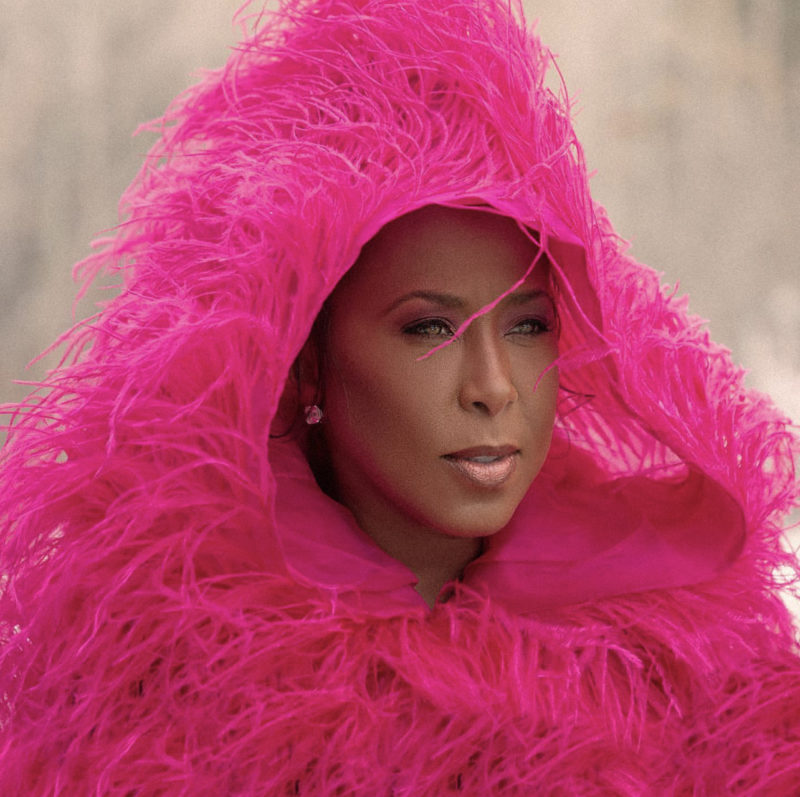 Marjorie Harvey Brought Fashion to the Slopes in Red Moncler Hooded Fur  Jacket, Beige Louis Vuitton Shearling 3D Flamingo and Snake Belted Coat,  and Pink Oscar De La Renta FW20 Feather Coat –