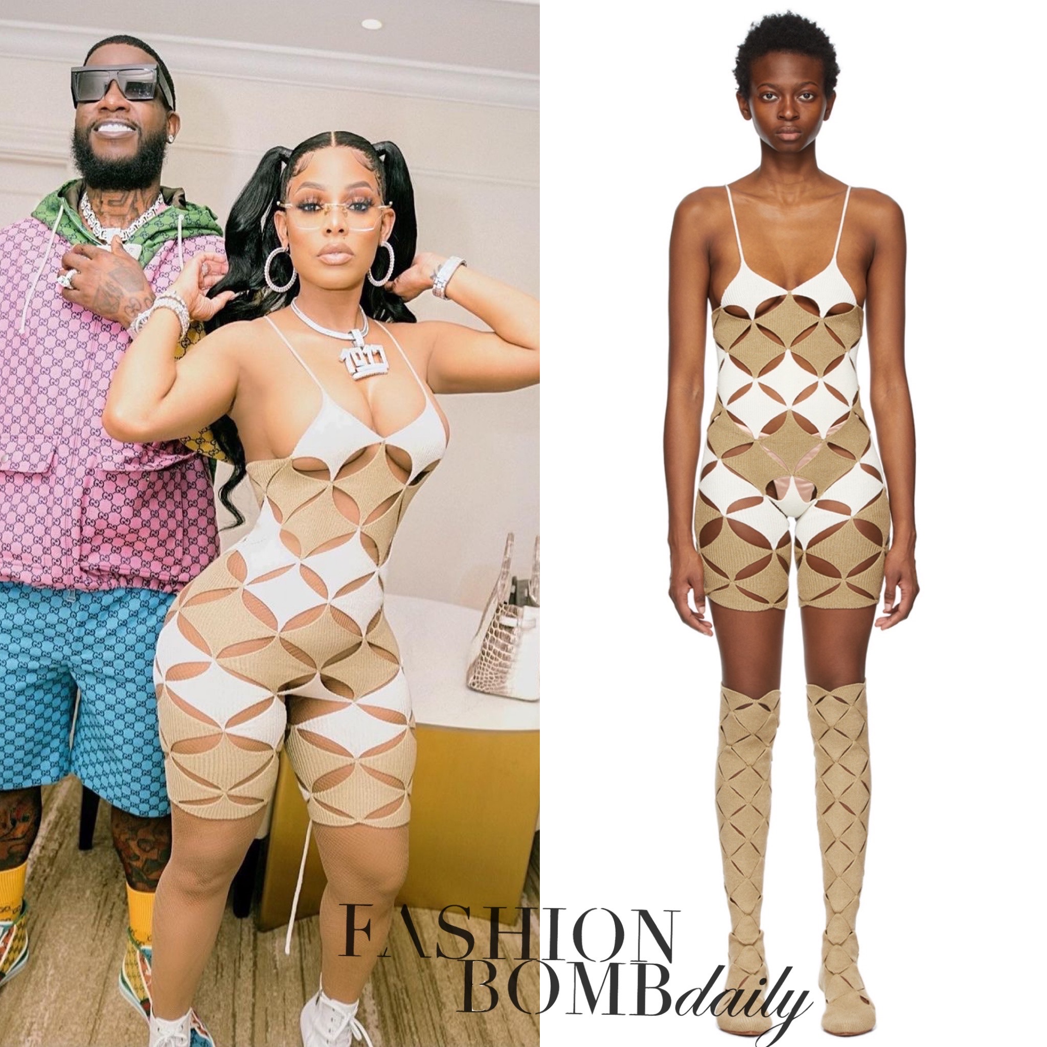 Cardi B' and Offset's Gucci and Moschino Date Night Look