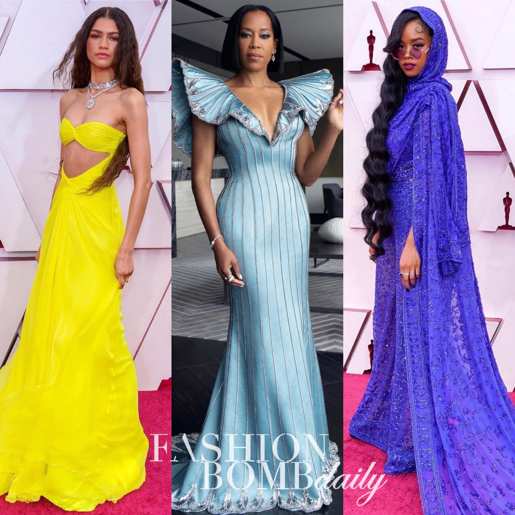 Top 10 Best Dressed at the 2021 Oscars: H.E.R Pays Homage to Prince in ...