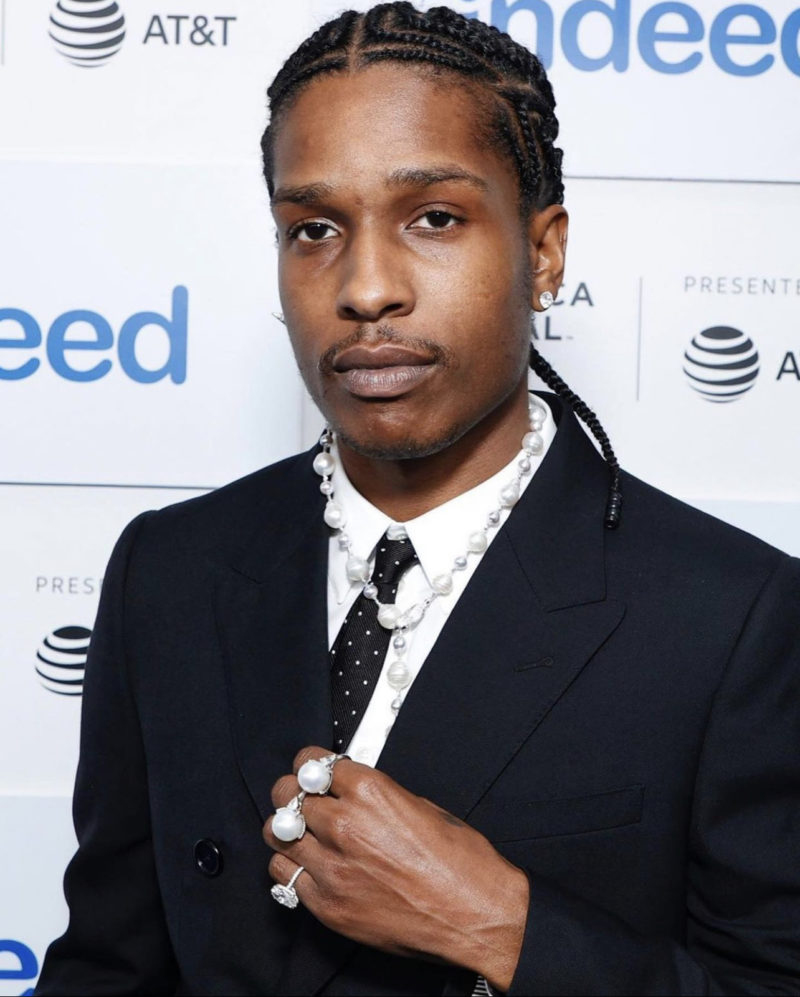 Fashion Bomb Men: A$AP Rocky Attends 2021 Tribeca Film Festival for ...