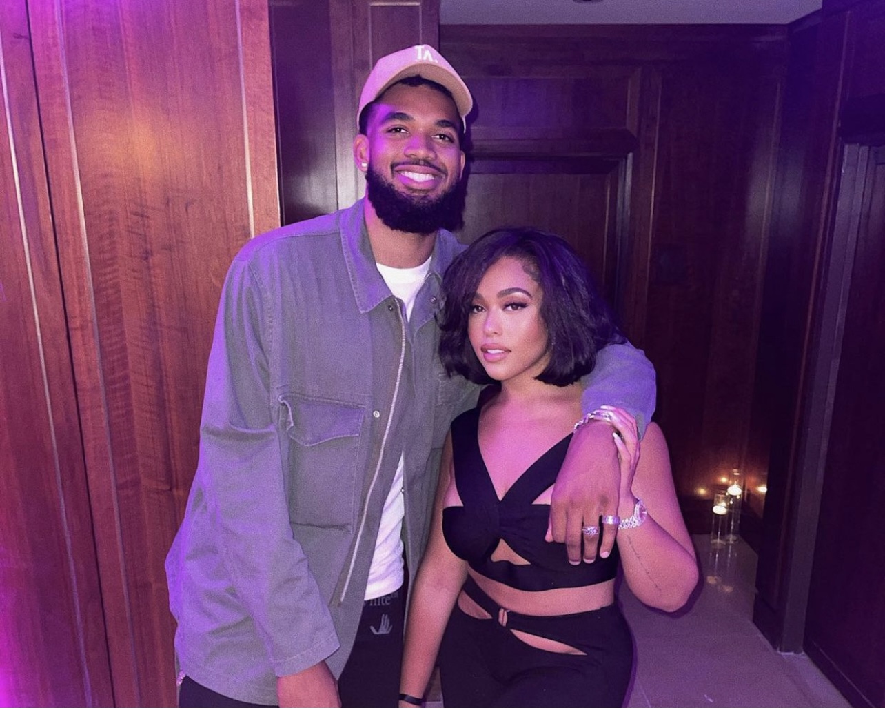 Jordyn Woods and Karl Anthony Towns - Out in West Hollywood 08/18