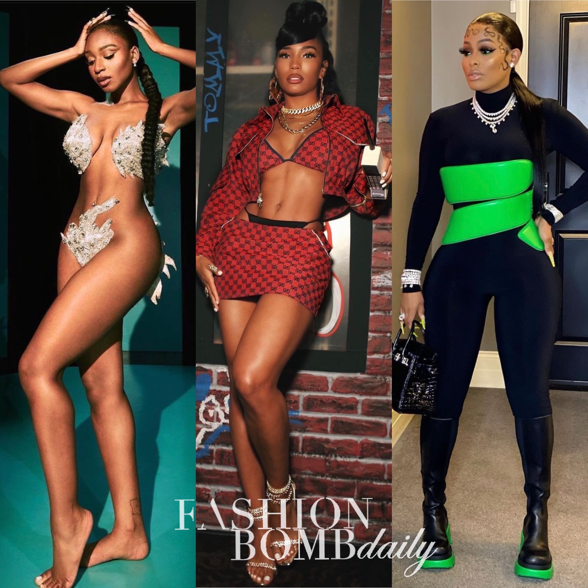 Gucci Mane and Keyshia Ka'oir Show Off Their Couple Style in Yellow Latex  and Leather Looks – Fashion Bomb Daily