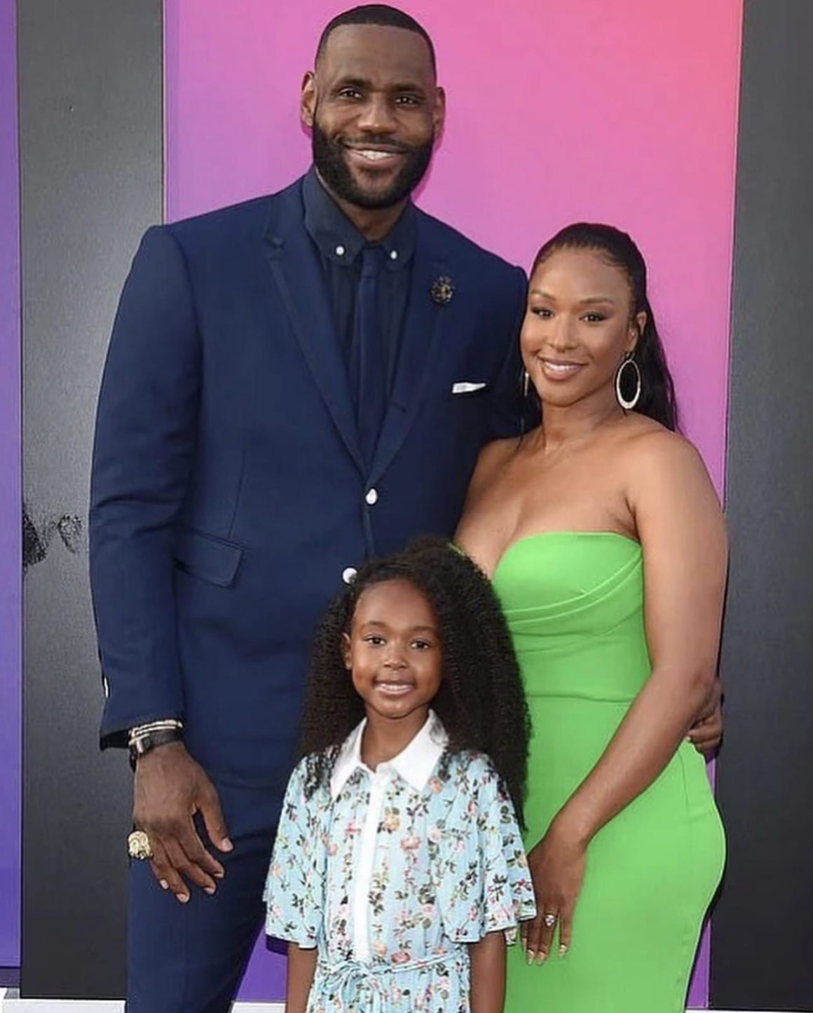 Savannah James Goes Green at the ‘Space Jam: A New Legacy’ Premiere ...