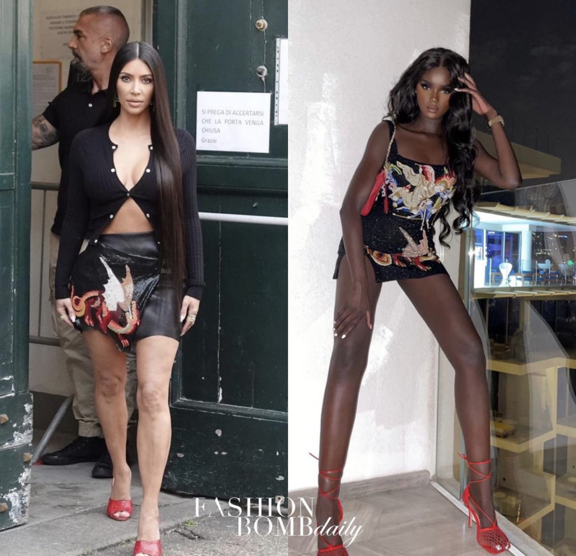 On the Scene at Saweetie's Freaknik Birthday Party: Saweetie in Louis  Vuitton-Inspired Look by Mario De La Torre, Chloe Bailey in Bryan Hearns  Orange Outfit, JT in L.O.C.A. Yellow Set, Yung Miami