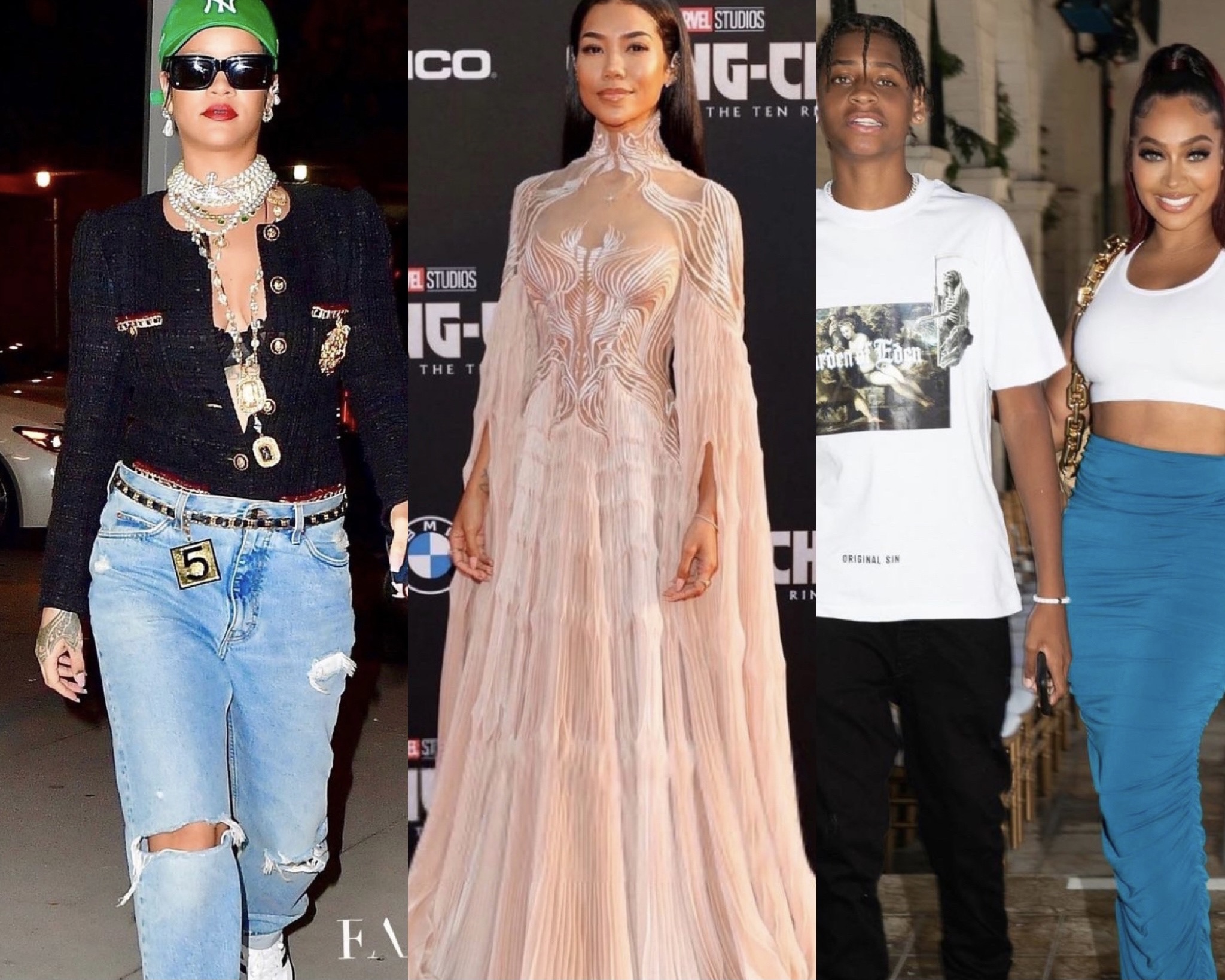 Look of the Week: Rihanna in Chanel and Gucci, Jhené Aiko in Iris Van  Herpen, Lala in LaQuan Smith + More – Fashion Bomb Daily