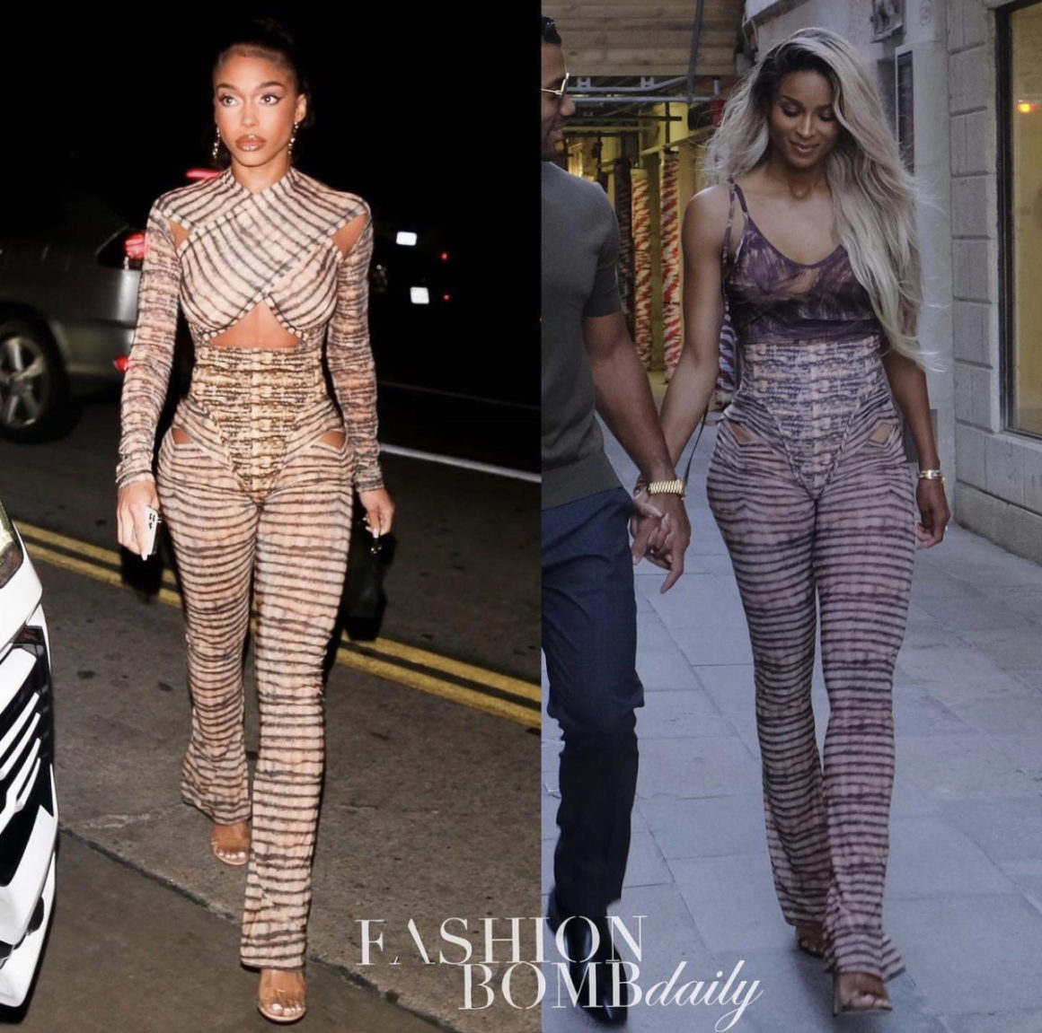 Who Wore It Better: Lori Harvey and Ciara Spotted in Charlotte Knowles
