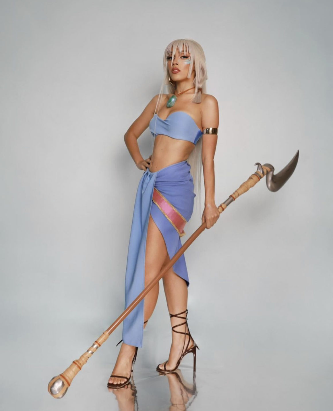 Atlantis The Lost Empire Princess Kida Dress Cosplay Costume Custom Made 