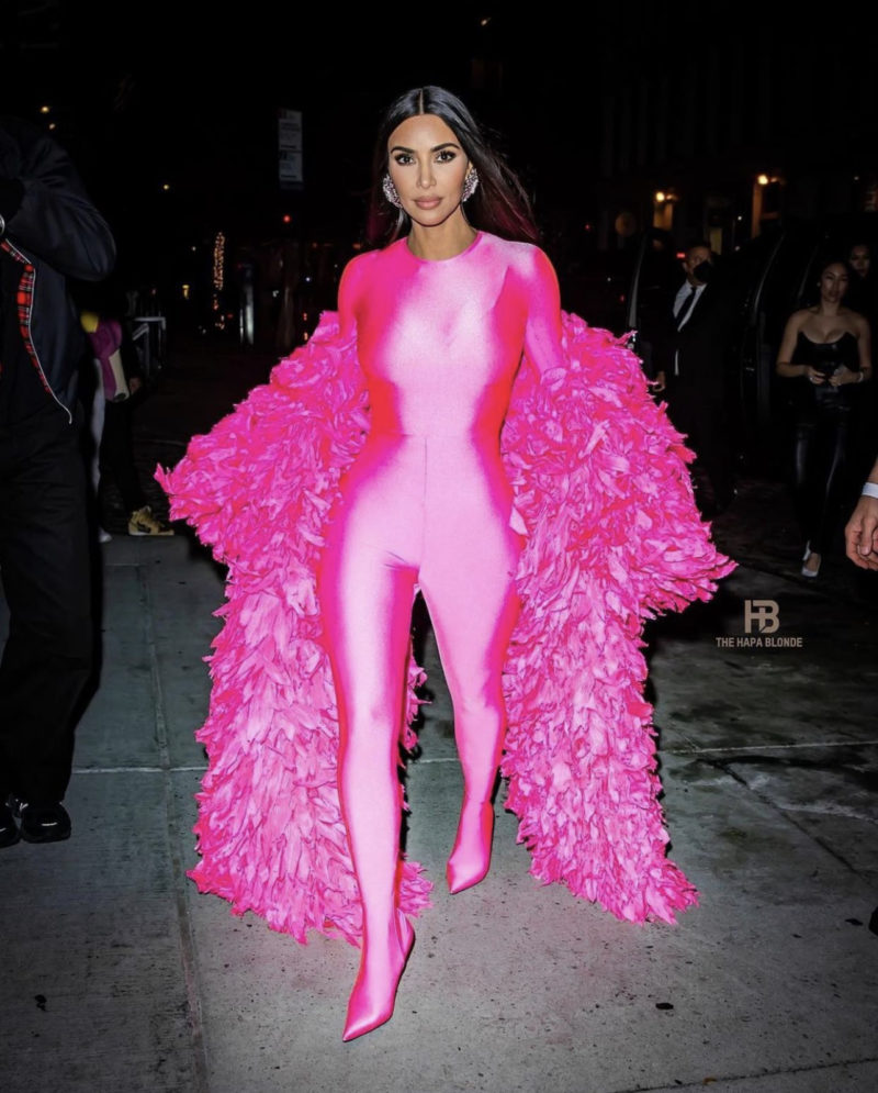Kim Kardashian Attends ‘Saturday Night Live’ After Party in NYC Wearing ...