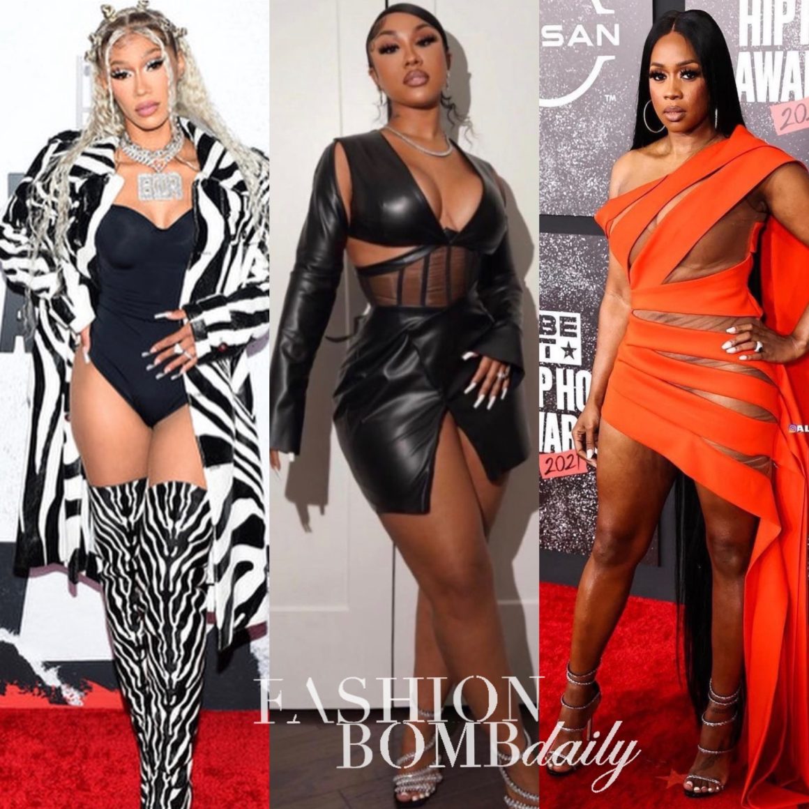 On the Scene at the 2021 BET Hip Hop Awards: Remy Ma in D'Anthony