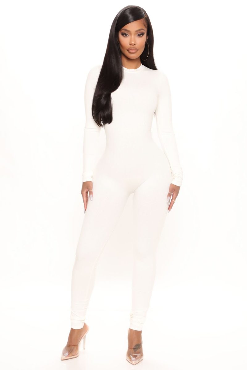 Coi Leray Rocks Black and White Look Featuring Fashion Nova White High ...