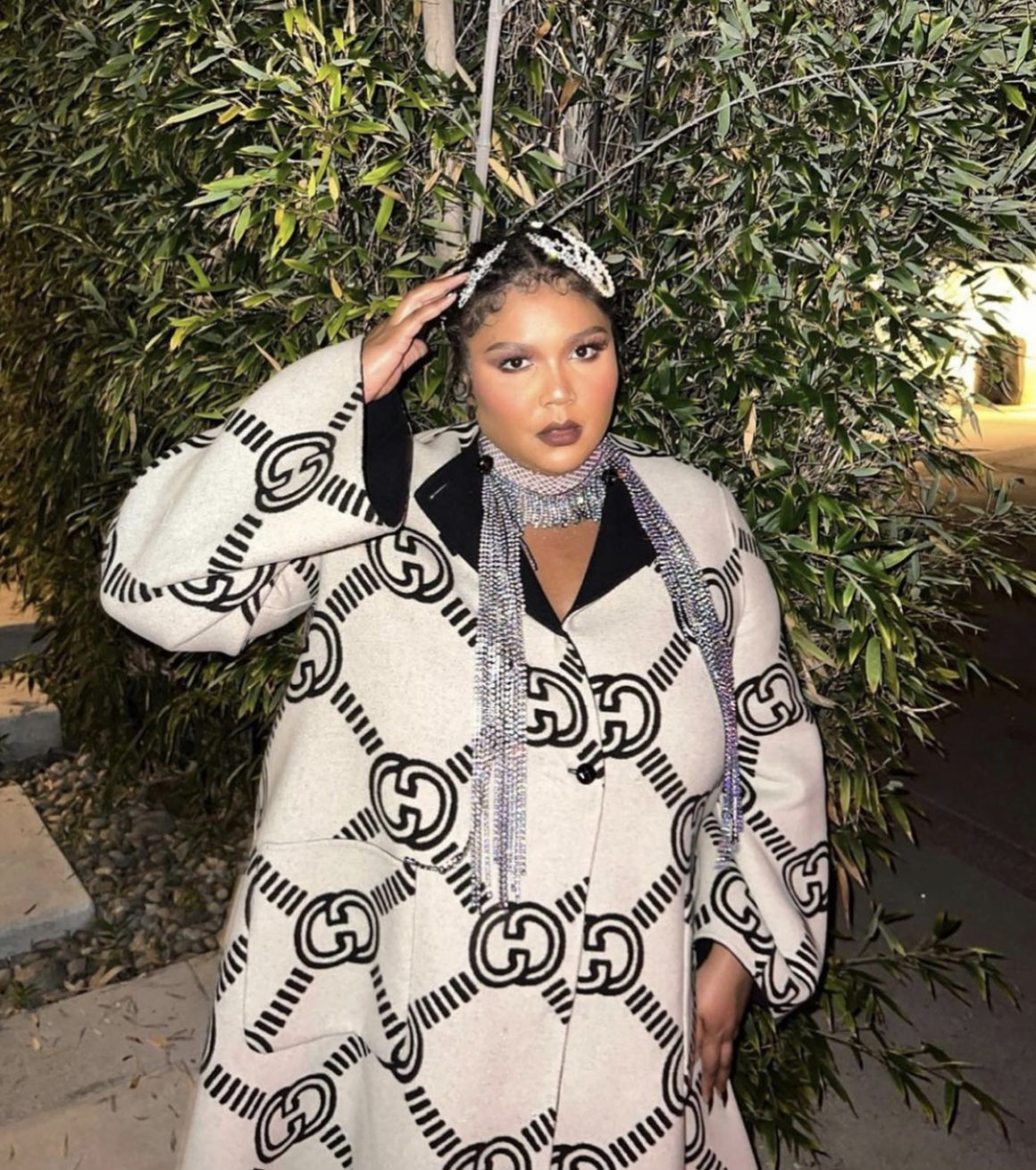 Lizzo Attends the Gucci Love Parade Wearing the Brand's Reversible
