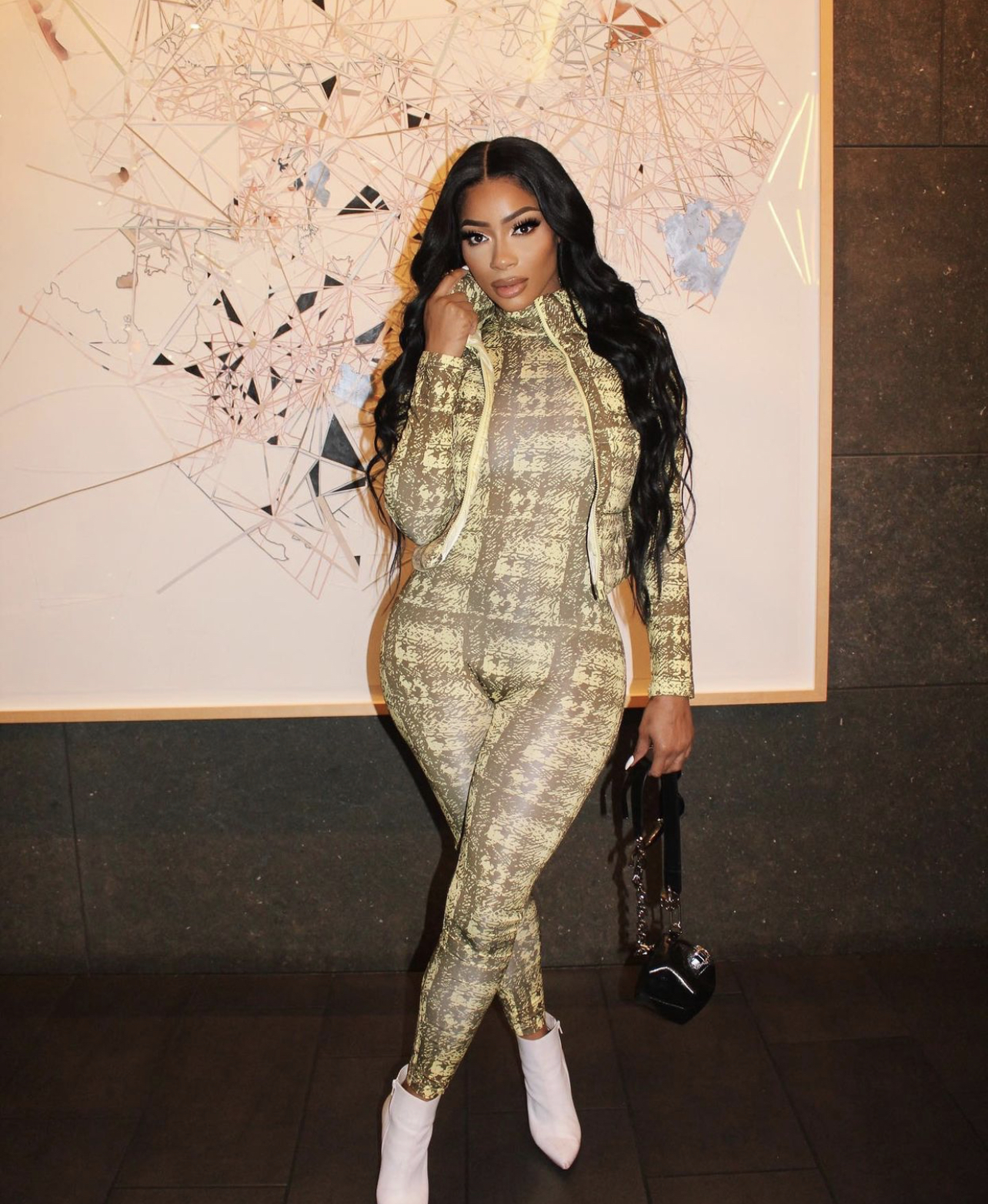 On the Scene: Cardi B Celebrated Her Birthday in Las Vegas Wearing a Gold  and White Lena Berisha Gown, City Girl JT in a Vintage Mugler Corset,  Zerina Akers in Jacquemus and