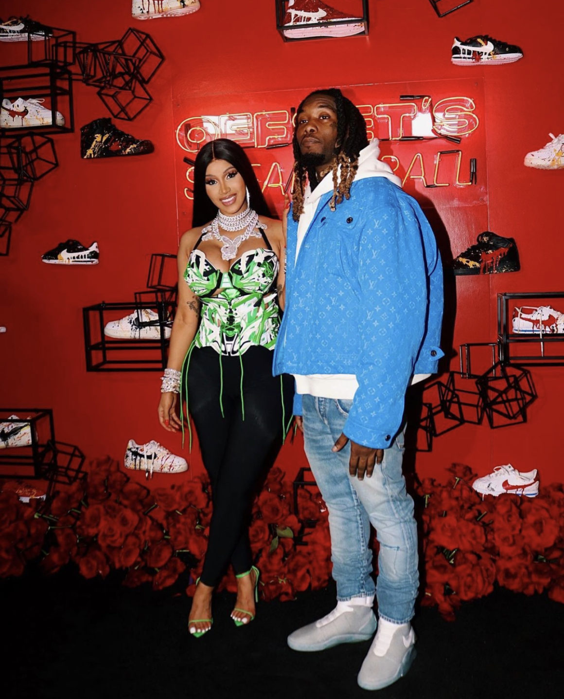 Cardi B and Offset's Style Rule For Coordinating Outfits