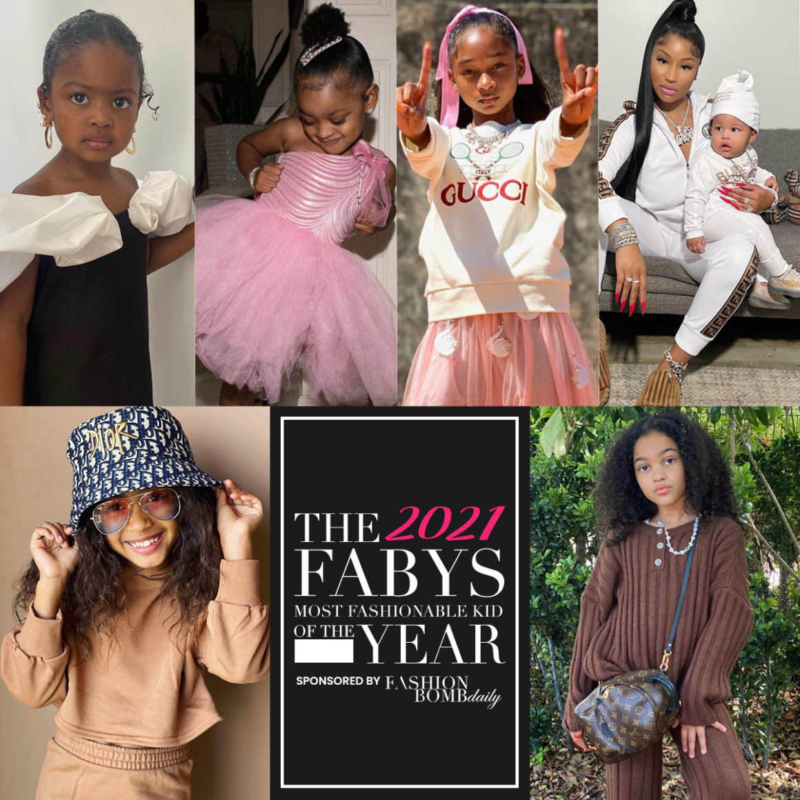 The Fabys Best of 2021 Most Fashionable Kid Featuring Lay Lay Kaavia James Kulture More7