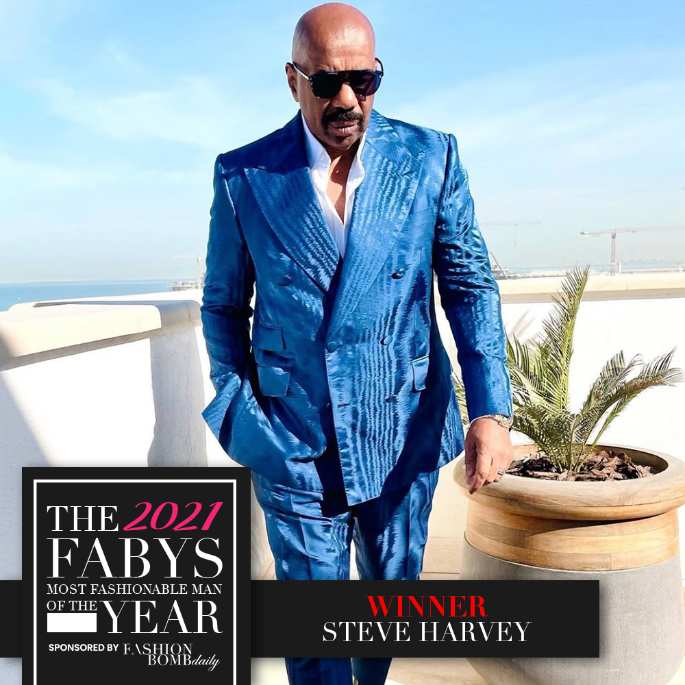 The Fabys Best of 2021 Winners Rihanna as Fashionista of the Year Jay Z and Beyonce as Most Fashionable Couple of the Year Steve Harvey as Most Fashionable Man of the Year More5