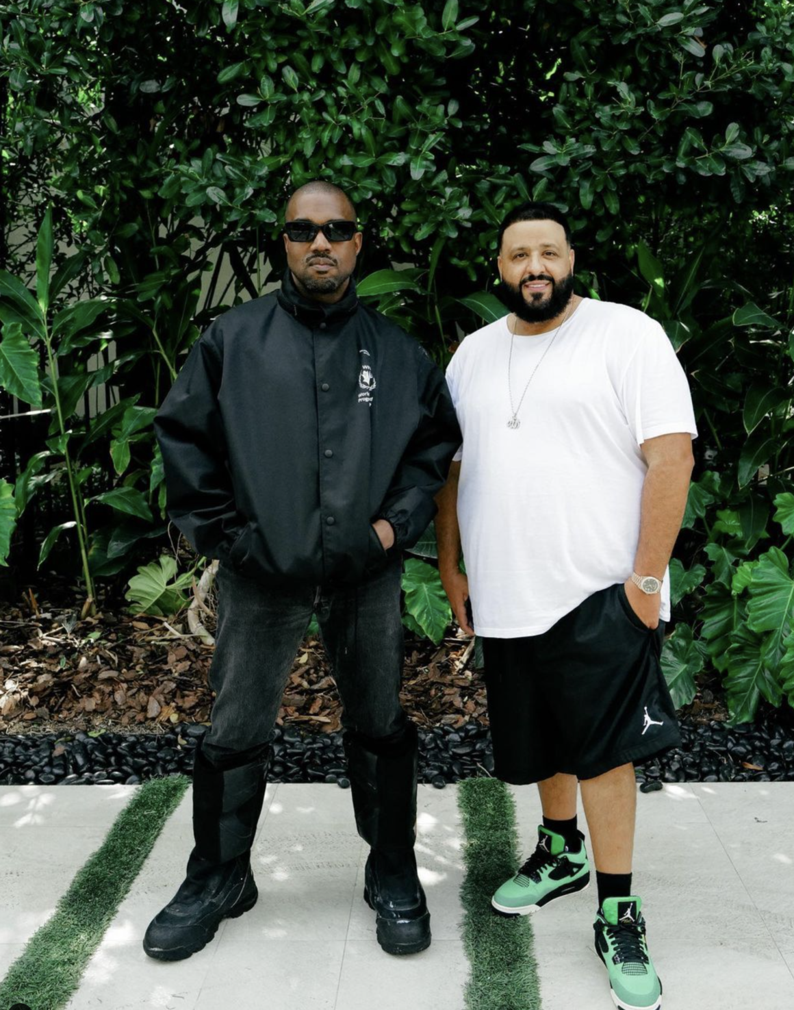 Is the New Ye Back? Kanye West and DJ Khaled Create Magic in the Studio –  Fashion Bomb Daily