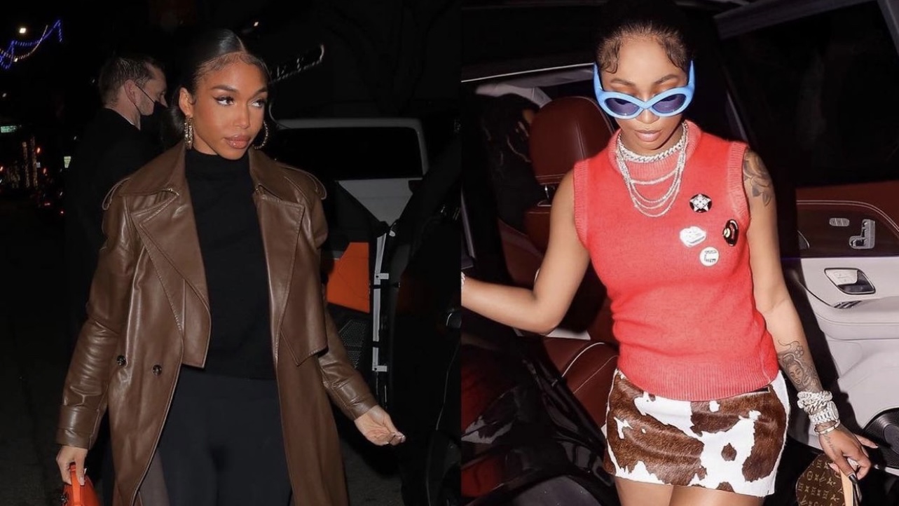 Who Wore It Better Lori Harvey and Dess Dior Wear Louis Vuitton Patti Colorblock Wedge Boots cover