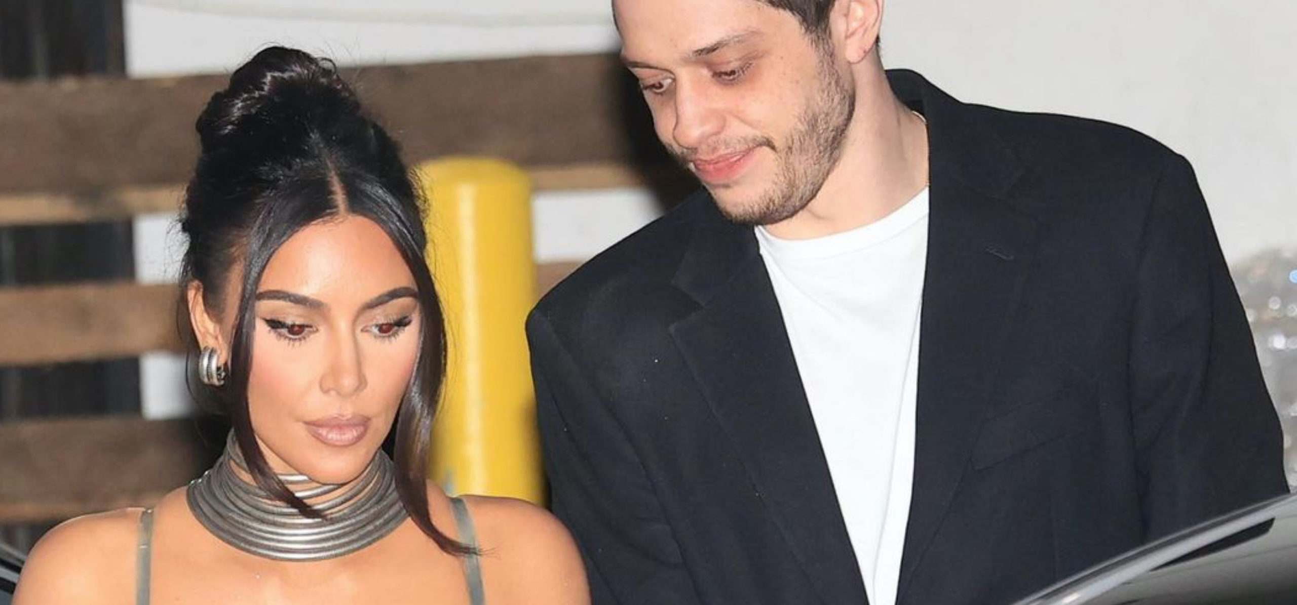 Kim Kardashian does fitting for Fendi x Skims collection after date night  with Pete Davidson