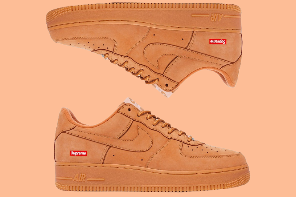 Supreme x Nike are recreating the classic Air Force 1 Low sneakers