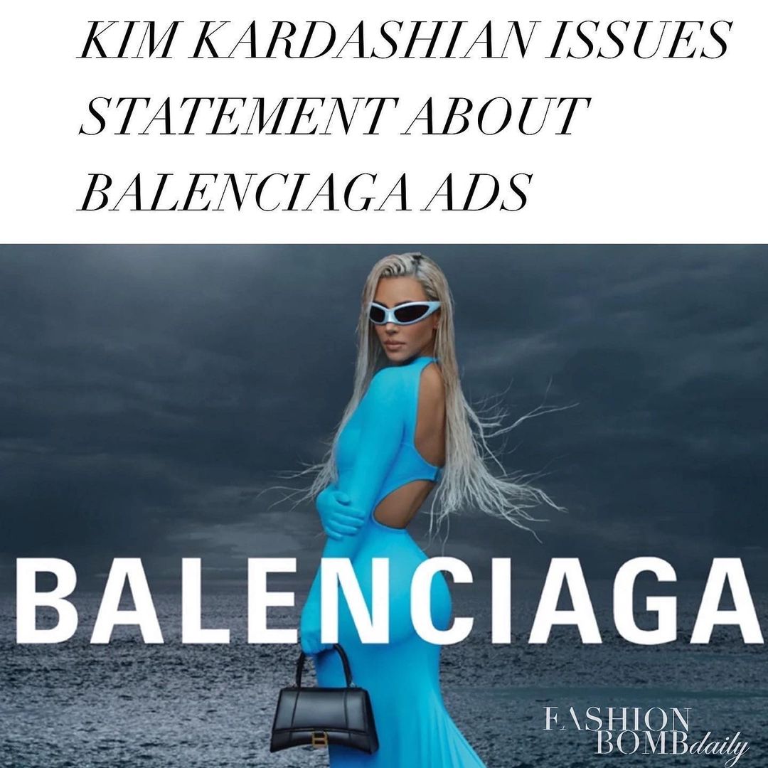 Kim Kardashian Ends Her Silence Amidst the Balenciaga Campaign Scandal Via Instagram