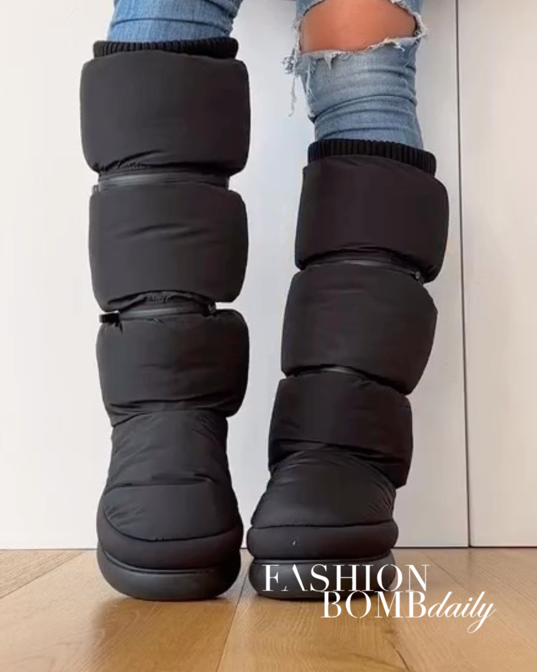 The Top Winter Boot Trends of 2022 2023 Uggs Puffer Boots and Sporty Thigh Highs