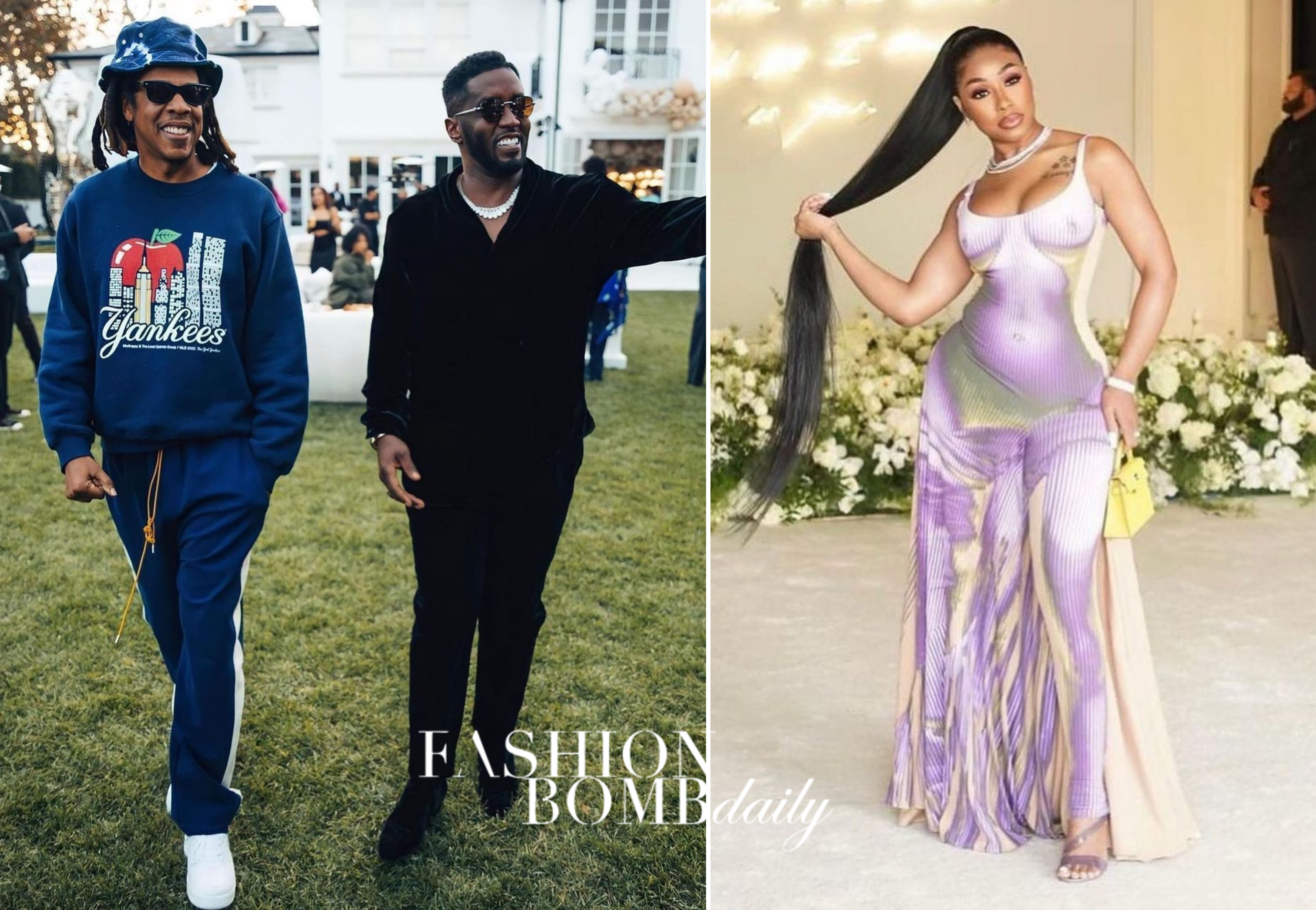 What the Stars Wore to Diddy's 53rd Birthday Celebration: Mary J. Blige Toasted in D&G, Yung Miami Partied Wearing Jean Paul Gaultier x Y/Project, Jay-Z Attended in Rhude and More