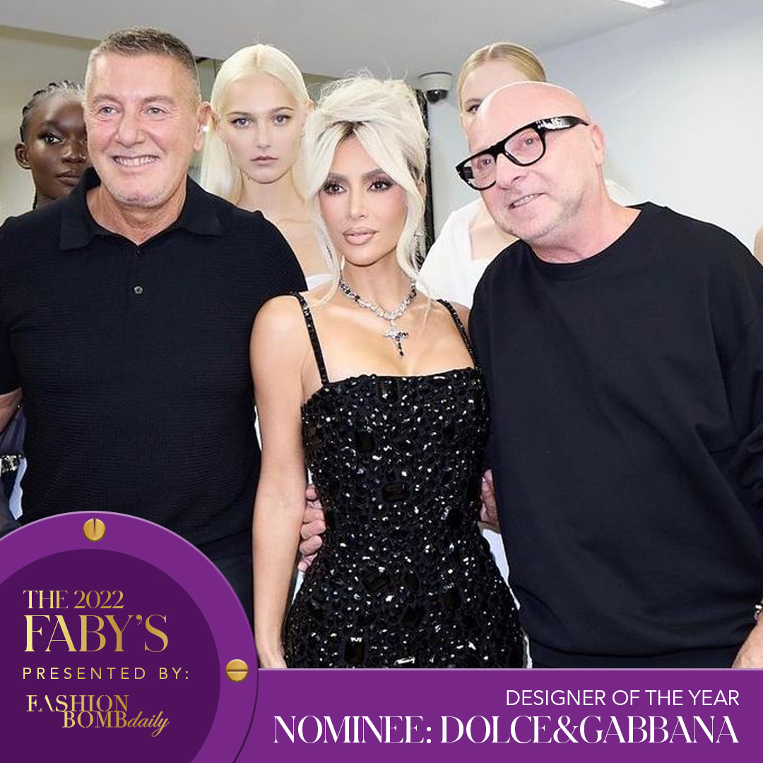 Dolce & Gabbana had a busy year this year!