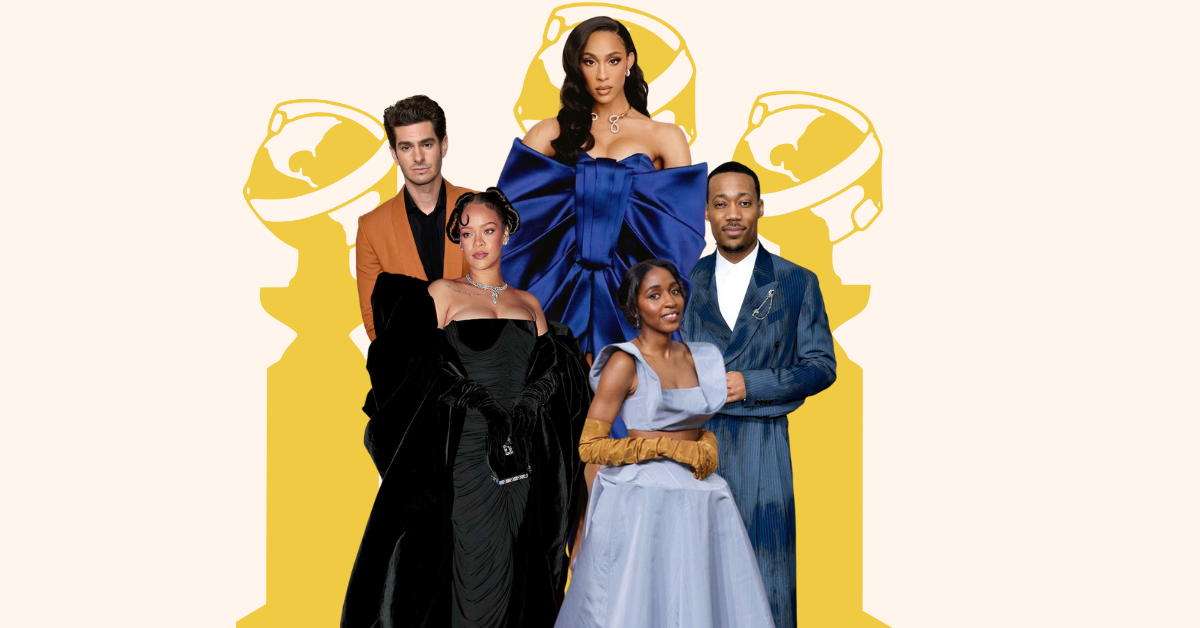 The 2023 Golden Globes Best Dressed Featuring MJ Rodriguez in Balmain, Rihanna in Schiaparelli, Regina Hall in Monique Lhuillier + More