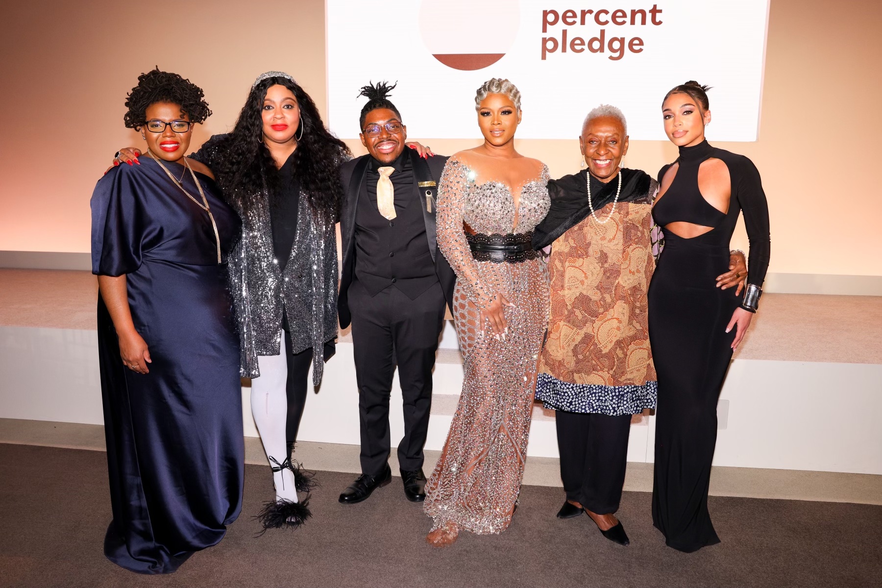 On the Scene: The 2023 15 Percent Pledge Gala Featuring Lori Harvey in Laquan Smith, Emma Grede in Aliette, Claire Sulmers in Matopeda, Aurora James in Christopher John Rogers, and More!