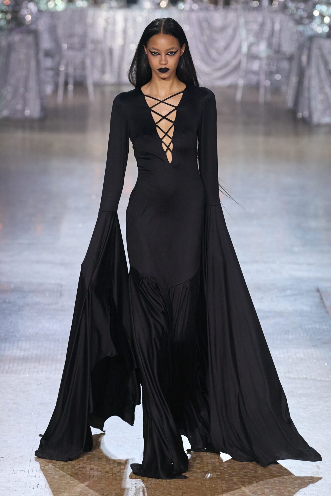 Rodarte Fall 2023 is for the Gothic Fashion Fairies Makeup Sincere