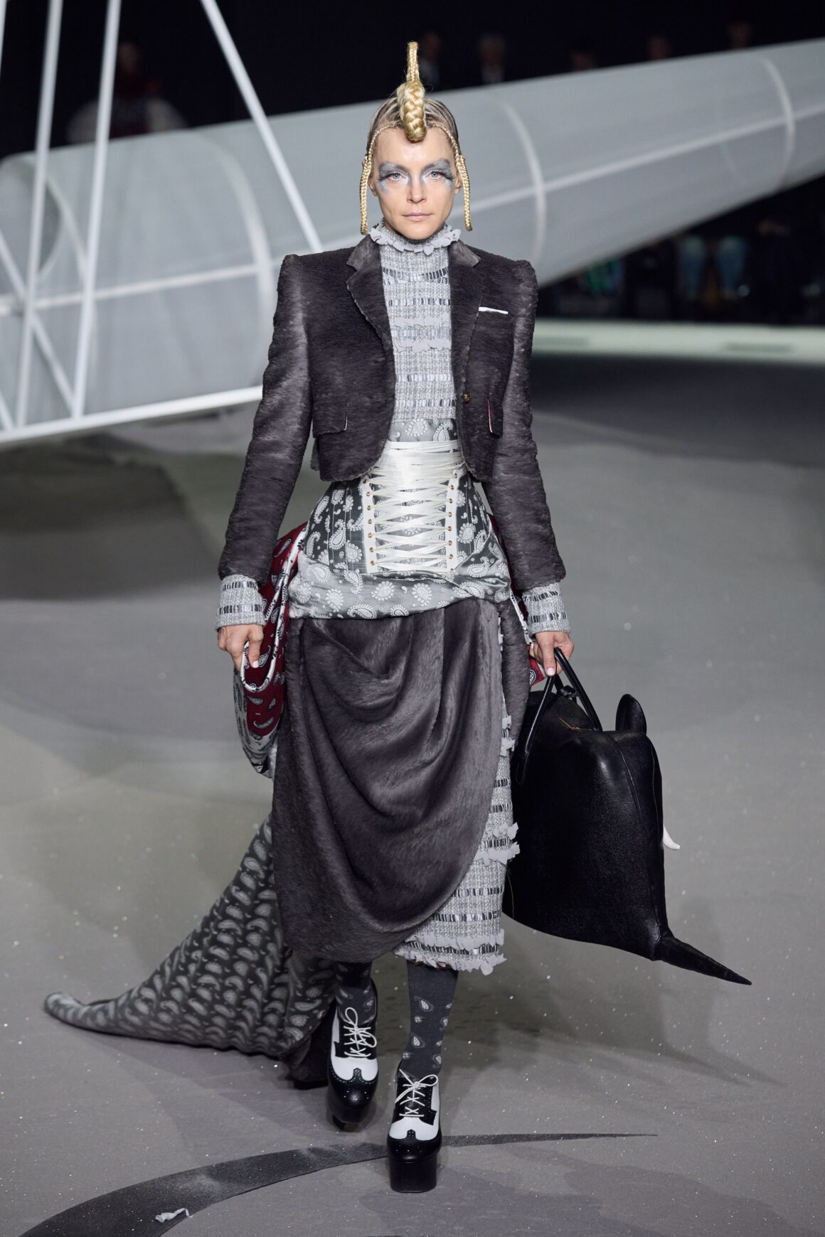 Thom Browne Returns to NYFW with Futuristic and Innovative Silhouettes ...